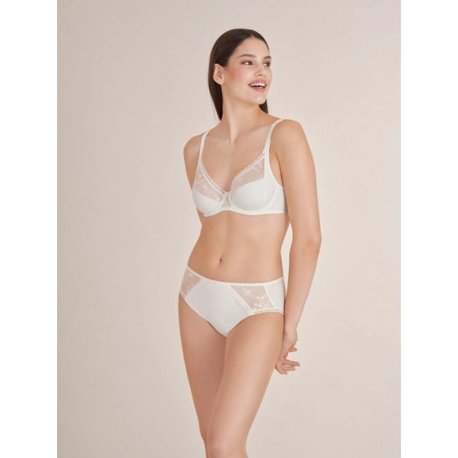 Conturelle 813840 Vollschlüpfer in Creme vorne