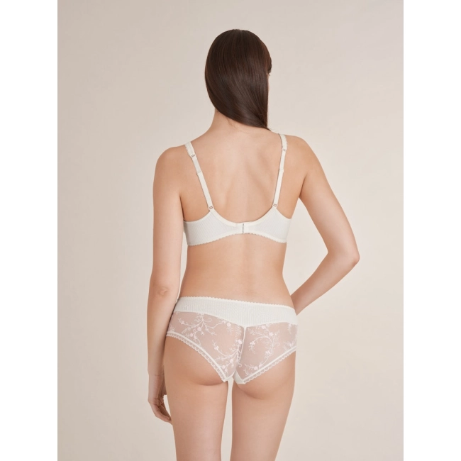 Conturelle 814840 Vollschlüpfer Shorts in Creme hinten